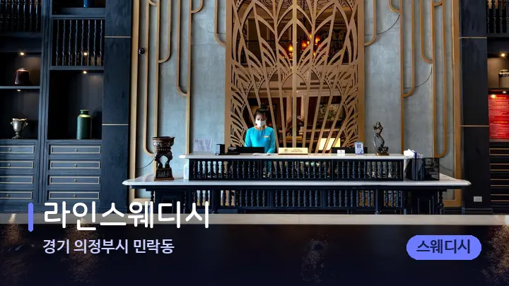 경기 의정부시 민락동 라인스웨디시 — 스파 프런트 공간