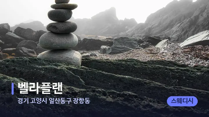 경기 고양시 일산동구 장항동 벨라플랜 — 마사지용 스톤