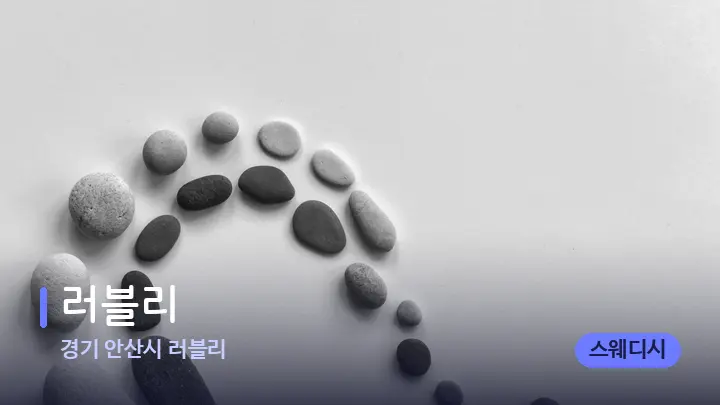 경기 안산시 러블리 러블리 — 마사지용 스톤