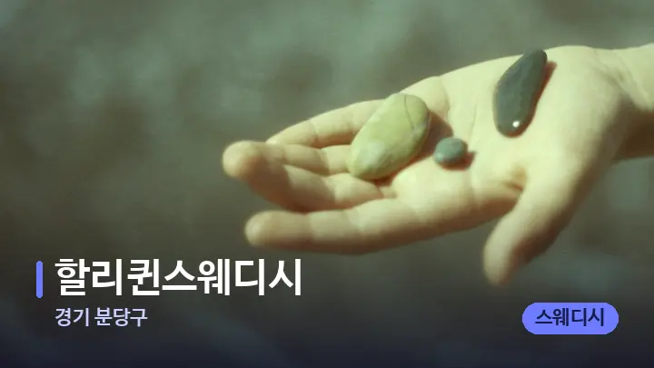 경기 분당구 할리퀸스웨디시 — 마사지용 스톤