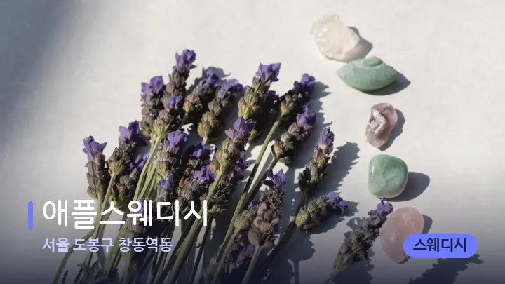 서울 도봉구 창동역동 애플스웨디시 — 마사지용 스톤