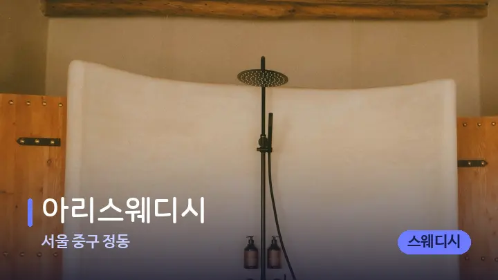 서울 중구 정동 아리스웨디시 — 웰니스 스파 공간