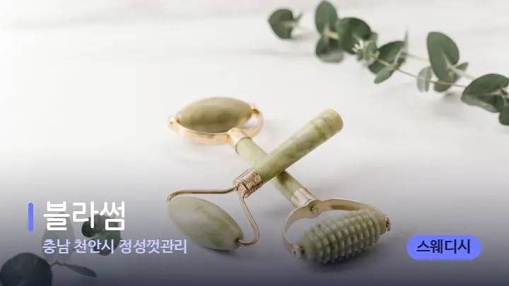 충남 천안시 정성껏관리 블라썸 — 마사지용 스톤