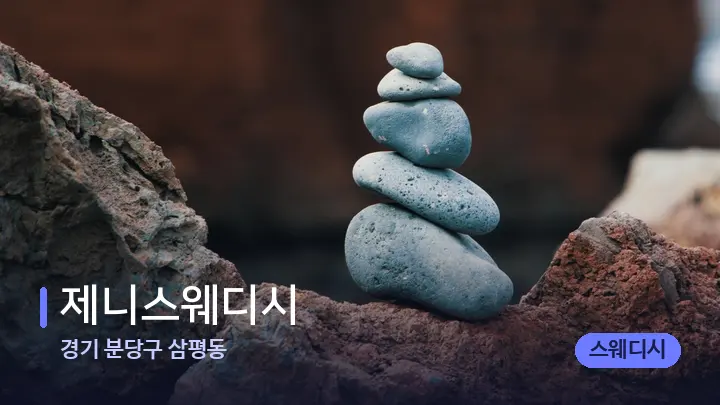 경기 분당구 삼평동 제니스웨디시 — 마사지용 스톤
