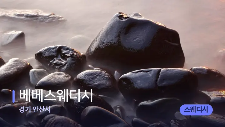 경기 안산시 베베스웨디시 — 마사지용 스톤