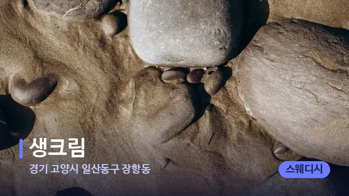 경기 고양시 일산동구 장항동 생크림 — 마사지용 스톤