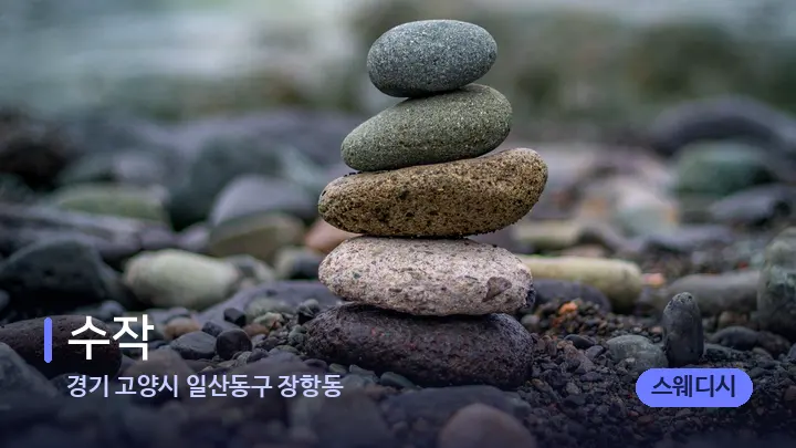 경기 고양시 일산동구 장항동 수작 — 마사지용 스톤