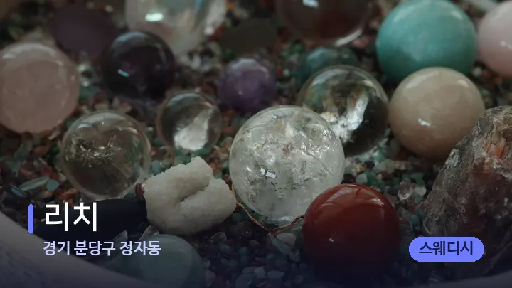 경기 분당구 정자동 리치 — 마사지용 스톤