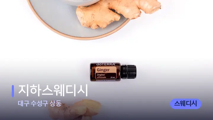 대구 수성구 상동 지하스웨디시 — 아로마테라피 오일