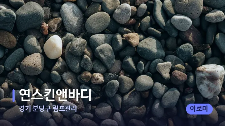 경기 분당구 림프관리 연스킨앤바디 — 마사지용 스톤
