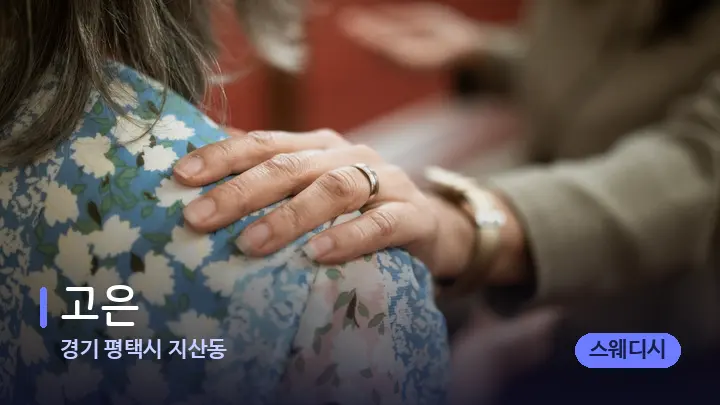 경기 평택시 지산동 고은 — 어깨를 다루는 관리사의 손