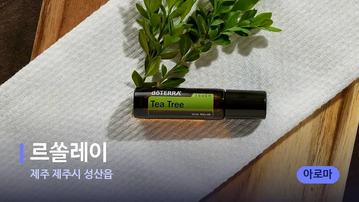 제주 제주시 성산읍 르쏠레이 — 아로마테라피 오일