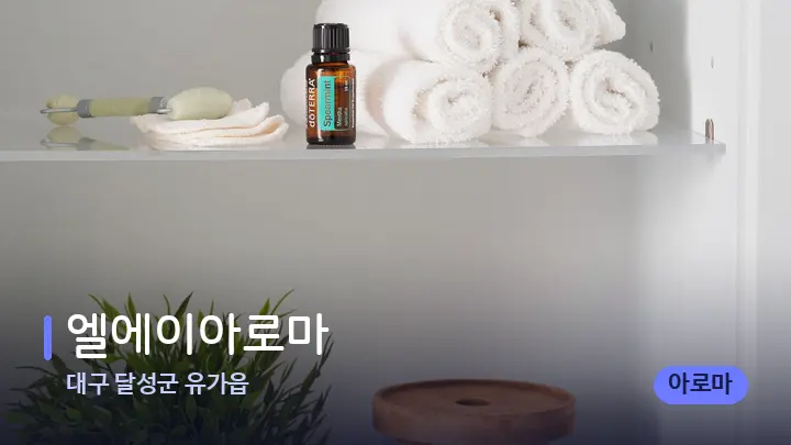 대구 달성군 유가읍 엘에이아로마 — 아로마테라피 오일