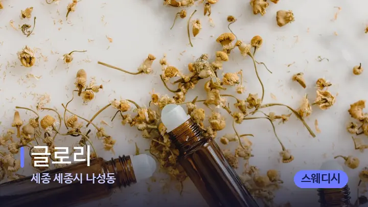 세종 세종시 나성동 글로리 — 아로마테라피 오일