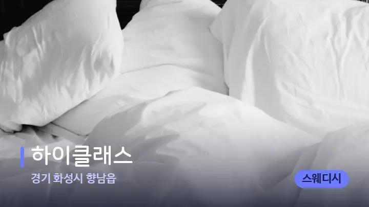 경기 화성시 향남읍 하이클래스 — 휴식 분위기의 스파 베드
