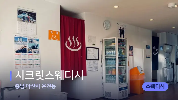 충남 아산시 온천동 시크릿스웨디시 — 스파 프런트 공간