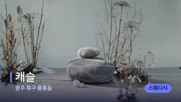 광주 북구 용봉동 캐슬 — 마사지용 스톤