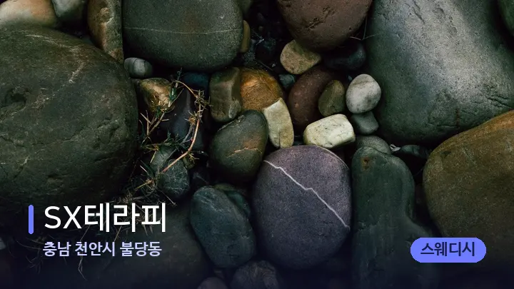 충남 천안시 불당동 SX테라피 — 마사지용 스톤