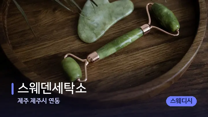 제주 제주시 연동 스웨덴세탁소 — 마사지용 스톤