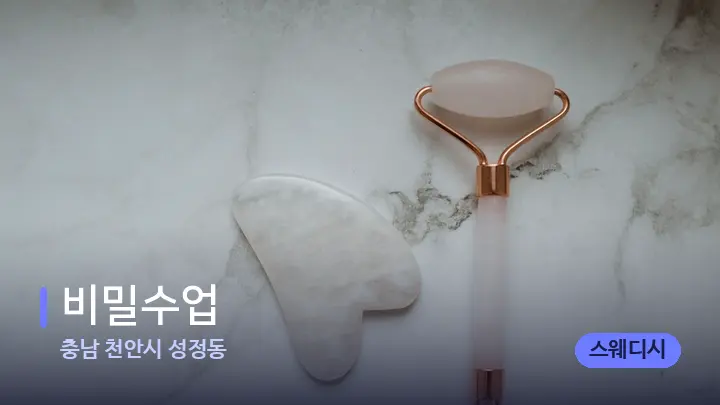 충남 천안시 성정동 비밀수업 — 마사지용 스톤
