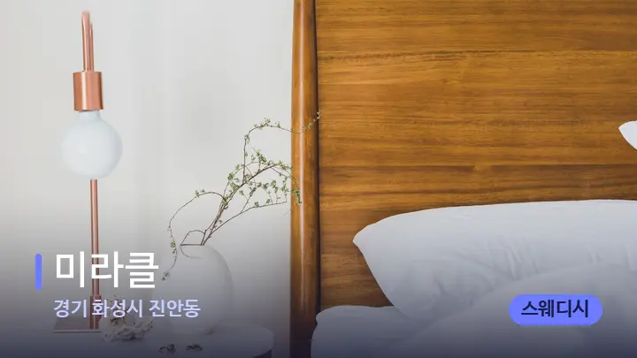 경기 화성시 진안동 미라클 — 휴식 분위기의 스파 베드
