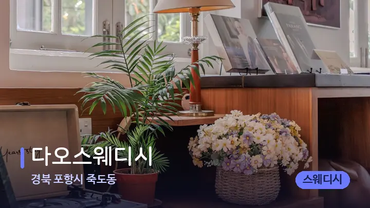 경북 포항시 죽도동 다오스웨디시 — 스파 프런트 공간