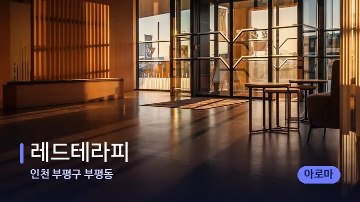 인천 부평구 부평동 레드테라피 — 스파 프런트 공간