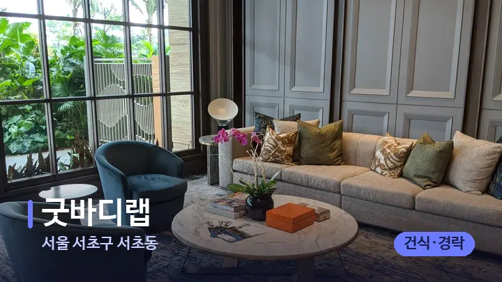 서울 서초구 서초동 굿바디랩 — 스파 프런트 공간