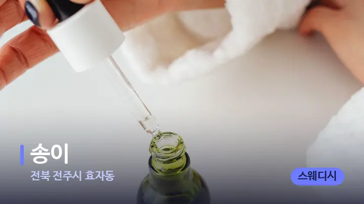 전북 전주시 효자동 송이 — 아로마테라피 오일