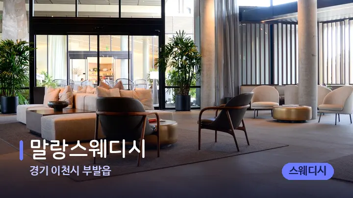 경기 이천시 부발읍 말랑스웨디시 — 스파 프런트 공간