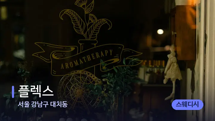 서울 강남구 대치동 플렉스 — 아로마테라피 오일