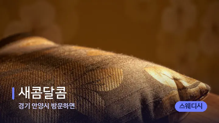 경기 안양시 방문하면 새콤달콤 — 휴식 분위기의 스파 베드