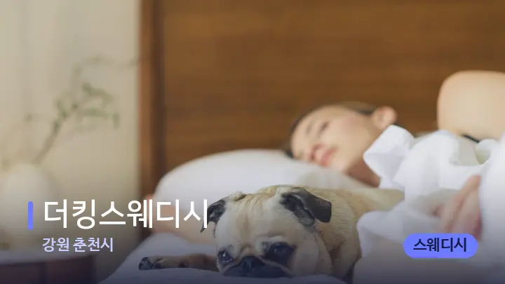 강원 춘천시 더킹스웨디시 — 휴식 분위기의 스파 베드