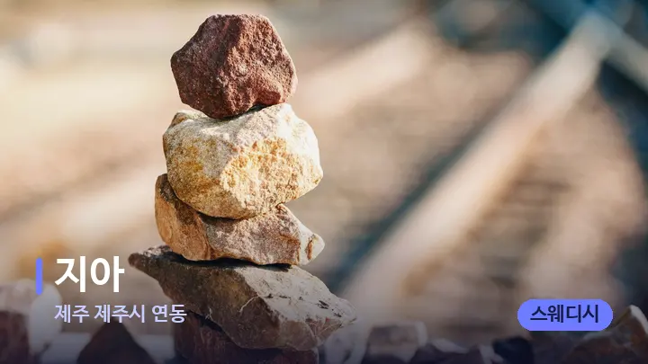 제주 제주시 연동 지아 — 마사지용 스톤