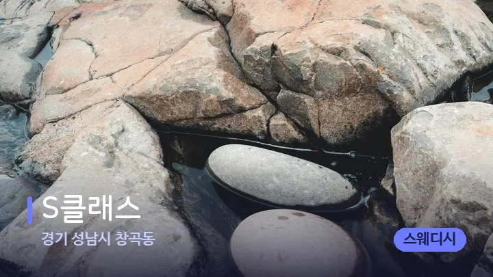 경기 성남시 창곡동 S클래스 — 마사지용 스톤