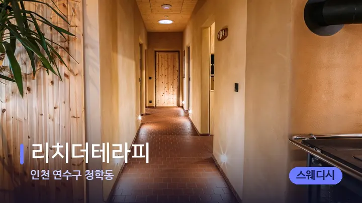 인천 연수구 청학동 리치더테라피 — 웰니스 스파 공간