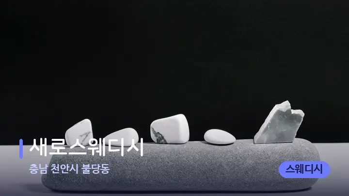 충남 천안시 불당동 새로스웨디시 — 마사지용 스톤