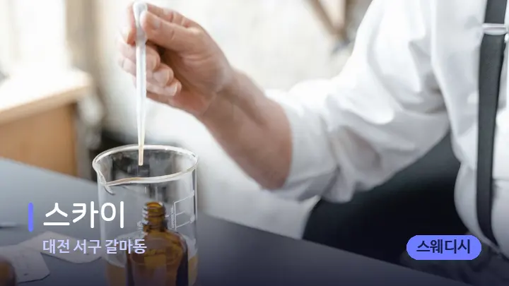 대전 서구 갈마동 스카이 — 아로마테라피 오일