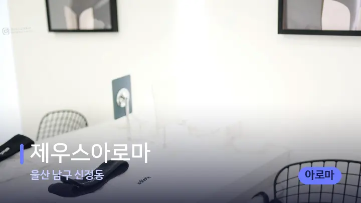 울산 남구 신정동 제우스아로마 — 웰니스 스파 공간