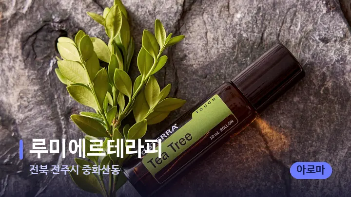 전북 전주시 중화산동 루미에르테라피 — 아로마테라피 오일