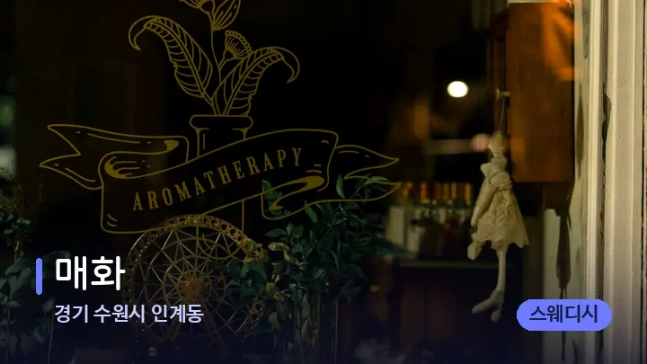 경기 수원시 인계동 매화 — 아로마테라피 오일