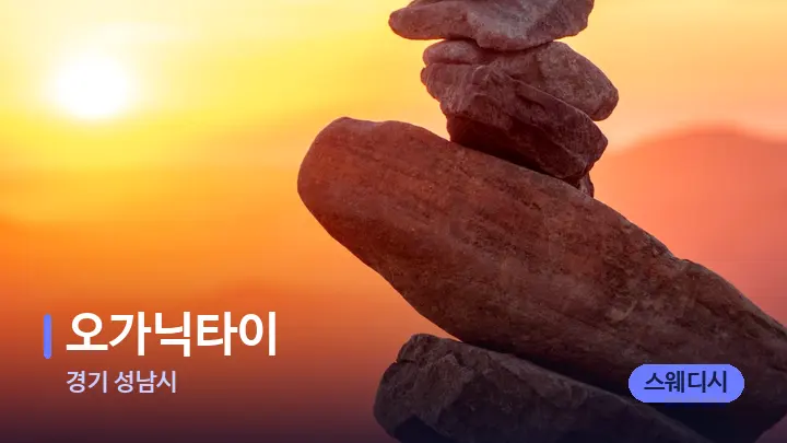 경기 성남시 오가닉타이 — 마사지용 스톤