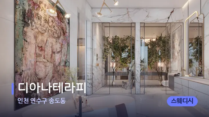 인천 연수구 송도동 디아나테라피 — 웰니스 스파 공간