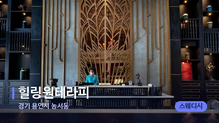 경기 용인시 농서동 힐링원테라피 — 스파 프런트 공간