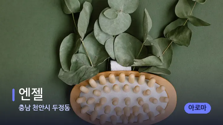 충남 천안시 두정동 엔젤 — 마사지용 스톤