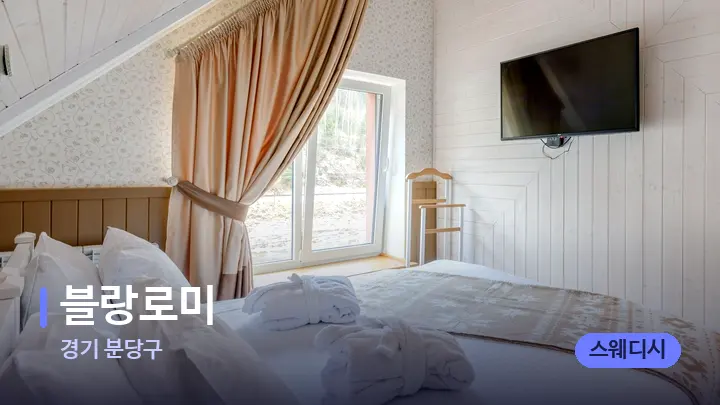 경기 분당구 블랑로미 — 휴식 분위기의 스파 베드