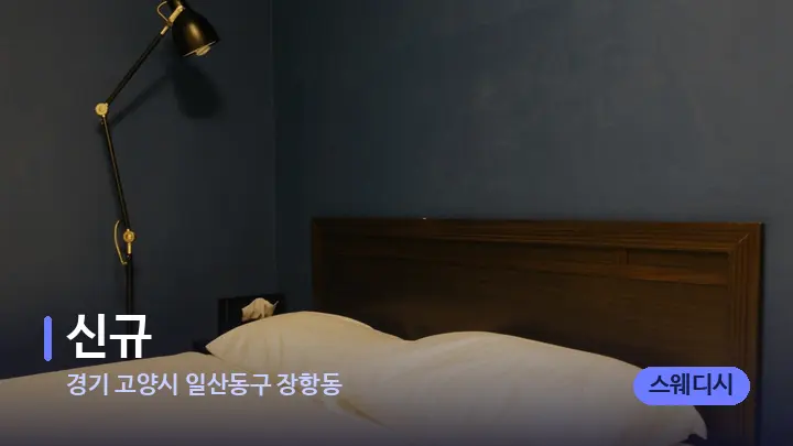 경기 고양시 일산동구 장항동 신규 — 마사지 베드가 놓인 관리실
