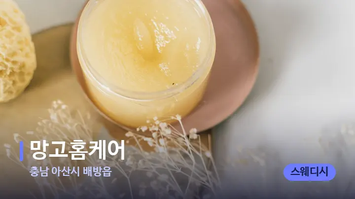 충남 아산시 배방읍 망고홈케어 — 웰니스 스파 공간