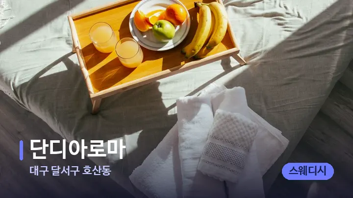 대구 달서구 호산동 단디아로마 — 휴식 분위기의 스파 베드