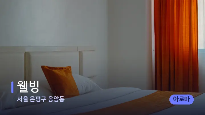 서울 은평구 응암동 웰빙 — 휴식 분위기의 스파 베드